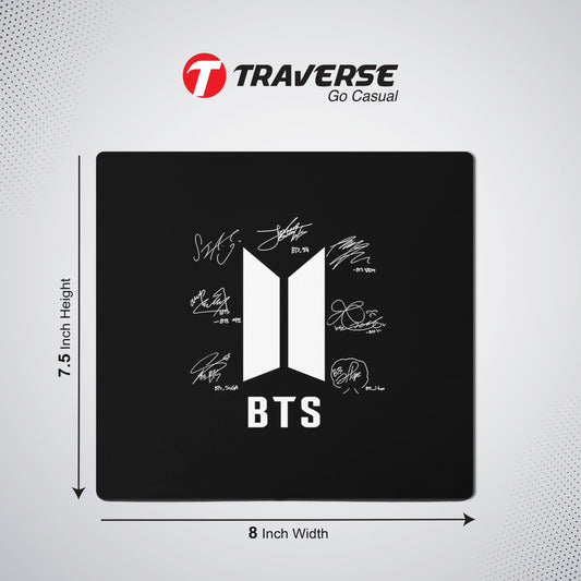 Digitally printed BTS Computer Mouse Pad