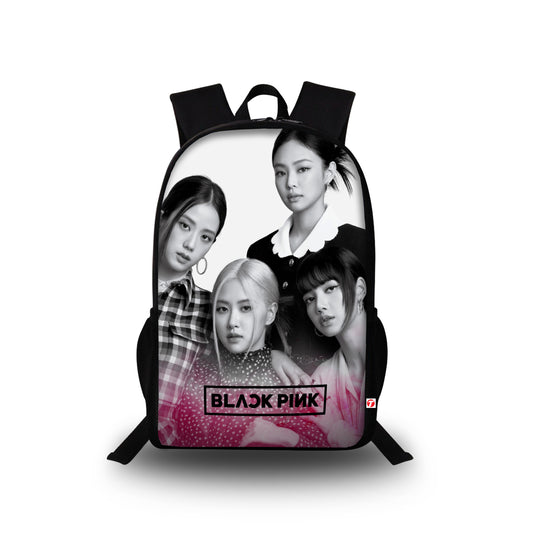Black Pink Digital Printed Bag for Girls