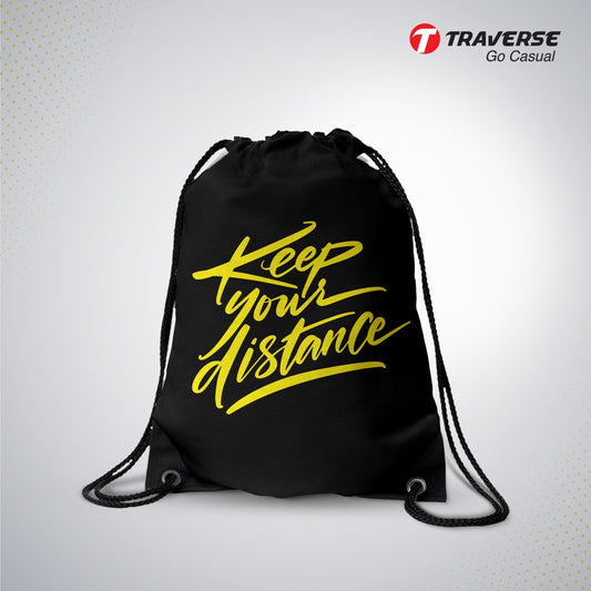 Digitally Printed Drawstring Bag