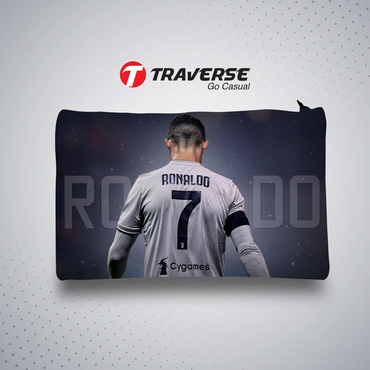 Ronaldo - Pencil Pouch (Digitally printed on Cloth)