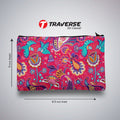 Floral Pencil Pouch For Girls (Digitally printed on Cloth)