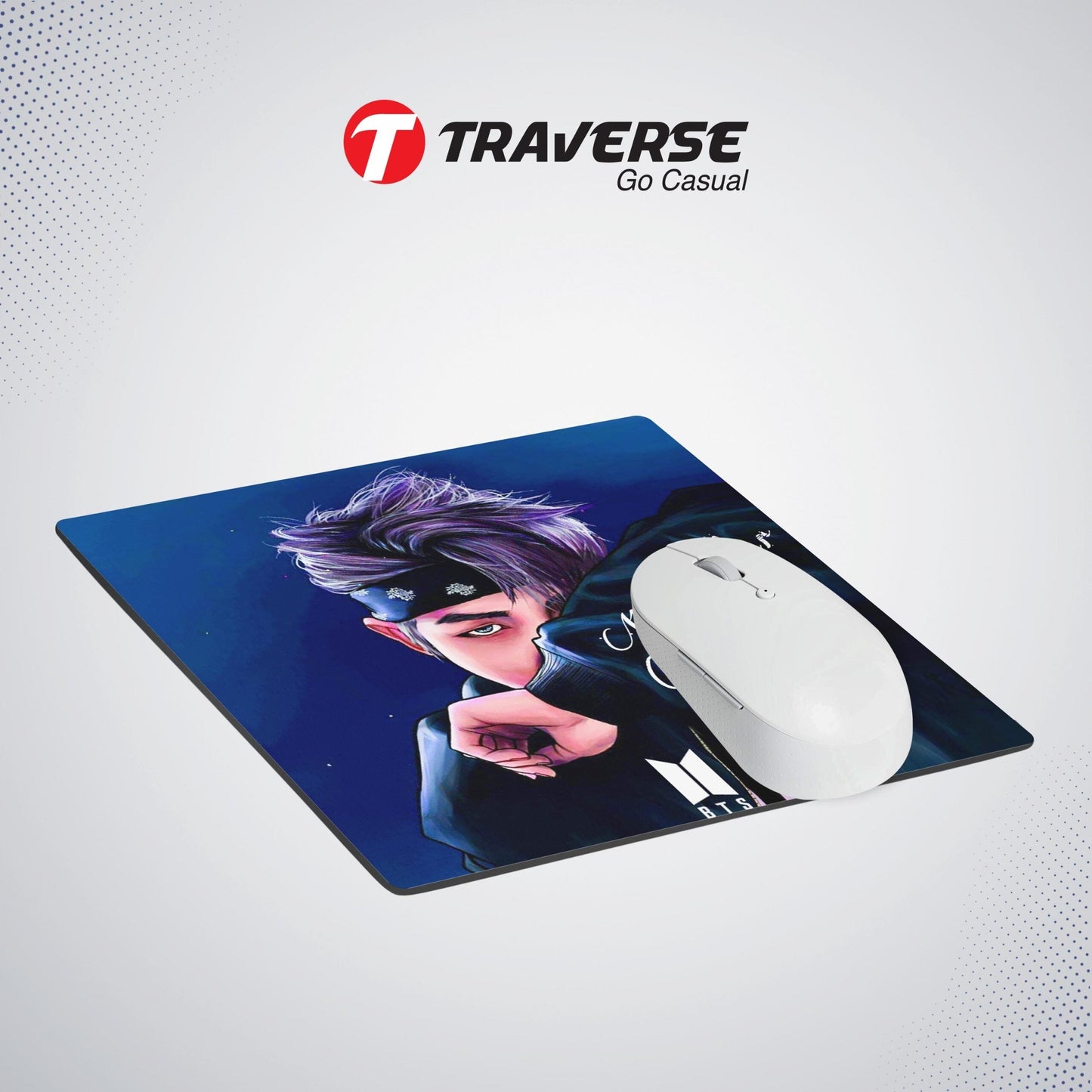 Digitally printed BTS Computer Mouse Pad