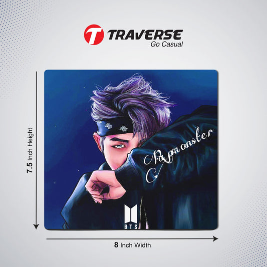 Digitally printed BTS Computer Mouse Pad