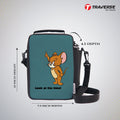 Traverse Jerry Lunch Bag with option to carry water bottle- Digitally printed and manufactured by Traverse