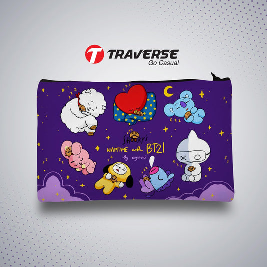 BT-21 Pencil Pouch (Digitally printed on Cloth)