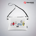 Girl BT21 design - Pouch (Digitally printed on Cloth) with shoulder strap