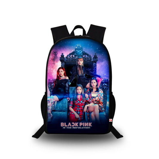 Black Pink Digital Printed Bag for Girls