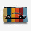 Traverse Porsche Car pencil pouch for boys & girls. Digitally printed on Fabric with both sides printed