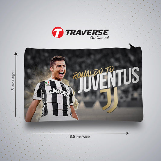 Ronaldo - Pencil Pouch (Digitally printed on Cloth)