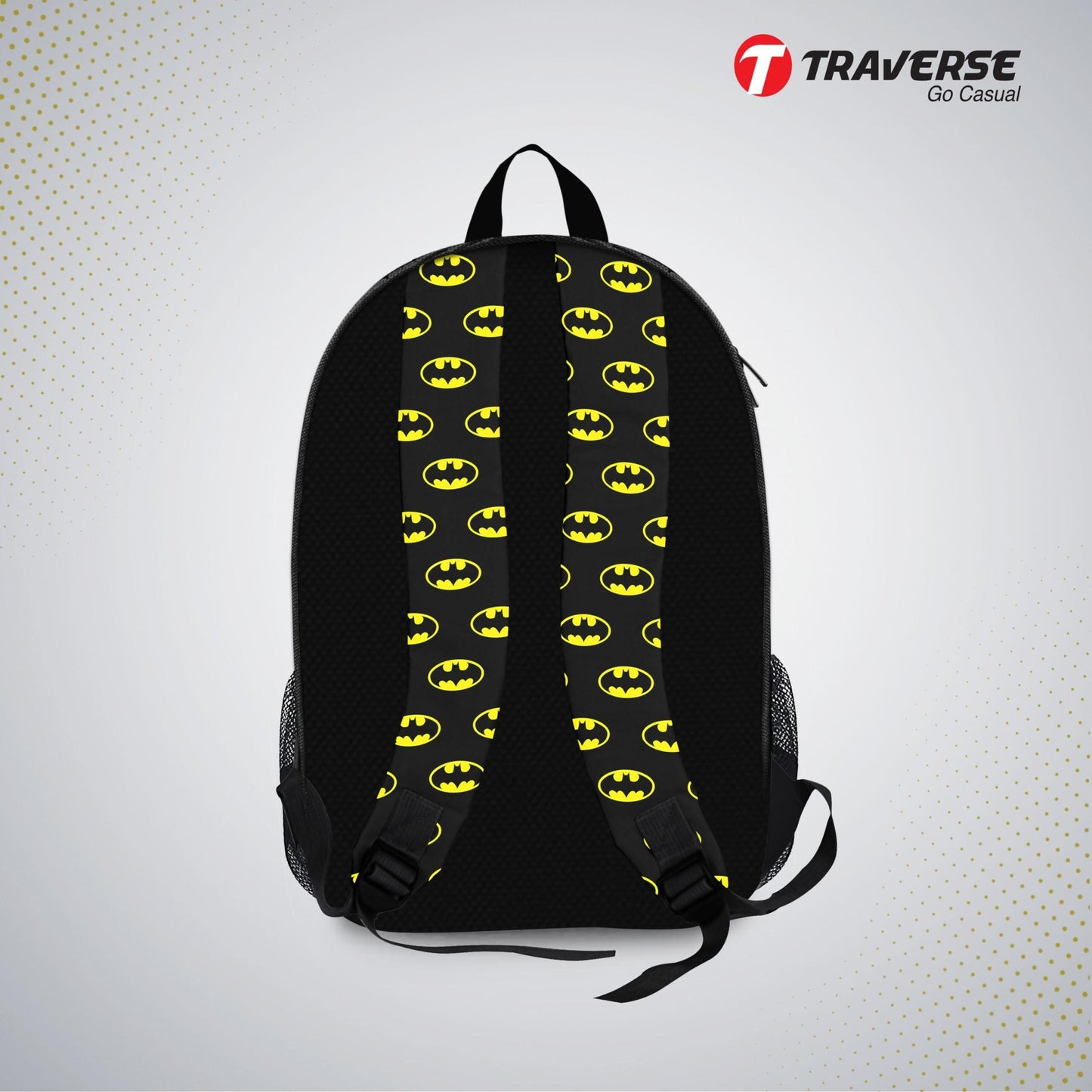 Kids Bag- Batman , Backpack for Kindergarten (KG), Pre-school classes. Allover printed