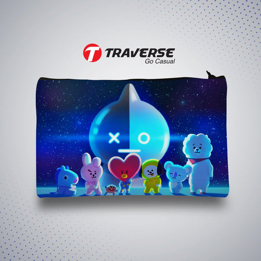 BT-21 Pencil Pouch (Digitally printed on Cloth)