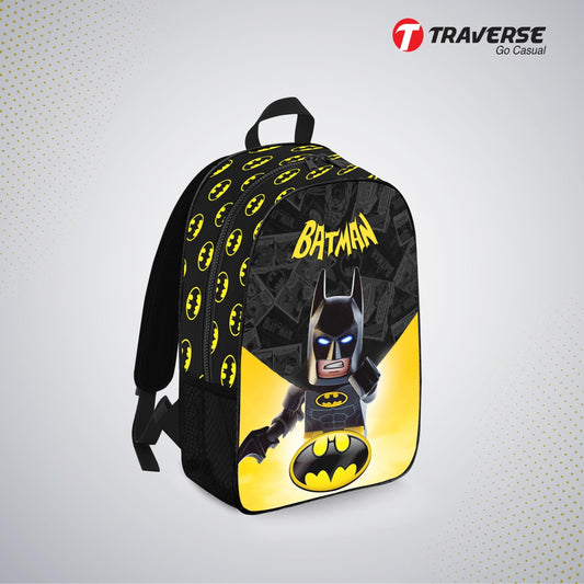 Kids Bag- Batman , Backpack for Kindergarten (KG), Pre-school classes. Allover printed