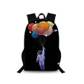 Traverse Astronaut planet balloons Bags For Boys & Girls. Digitally printed on Fabric with latest technology. Dual Compartment large backpack