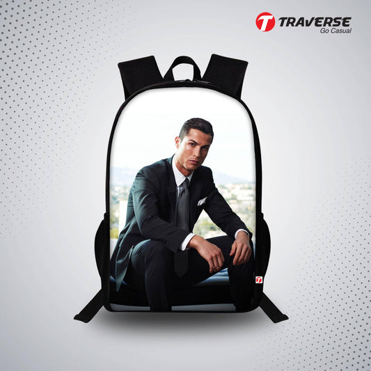 Ronaldo Digital Print Backpack