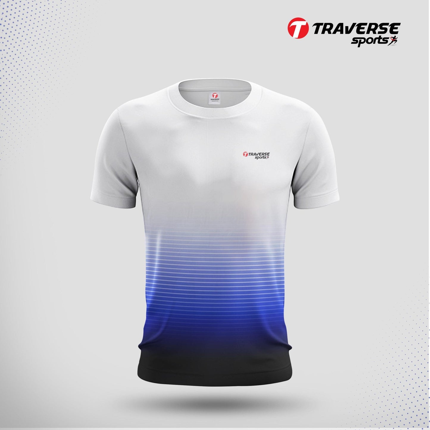 Traverse printed Sports T-Shirt for Men