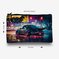 Traverse car pencil pouch for boys & girls. Digitally printed on Fabric with both sides printed