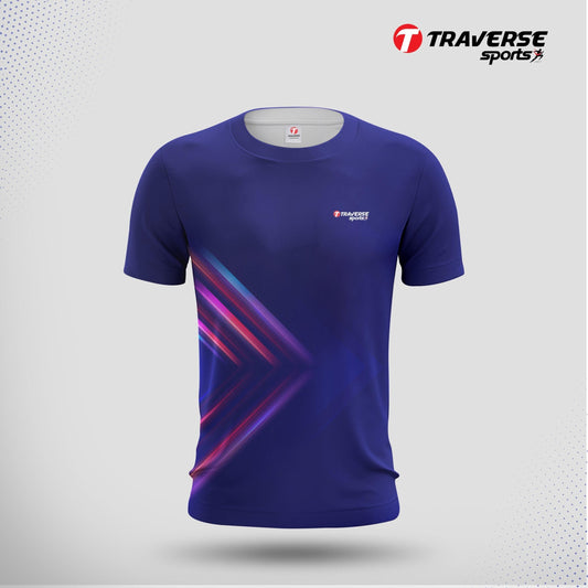 Traverse printed sports T-shirts for men