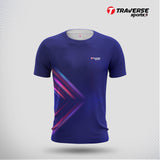 Traverse printed sports T-shirts for men
