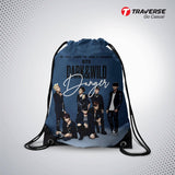BTS Digitally Printed Drawstring Bag