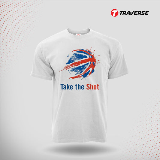 Take A Shot Digitally Printed Fashion T-Shirt for Men by Traverse