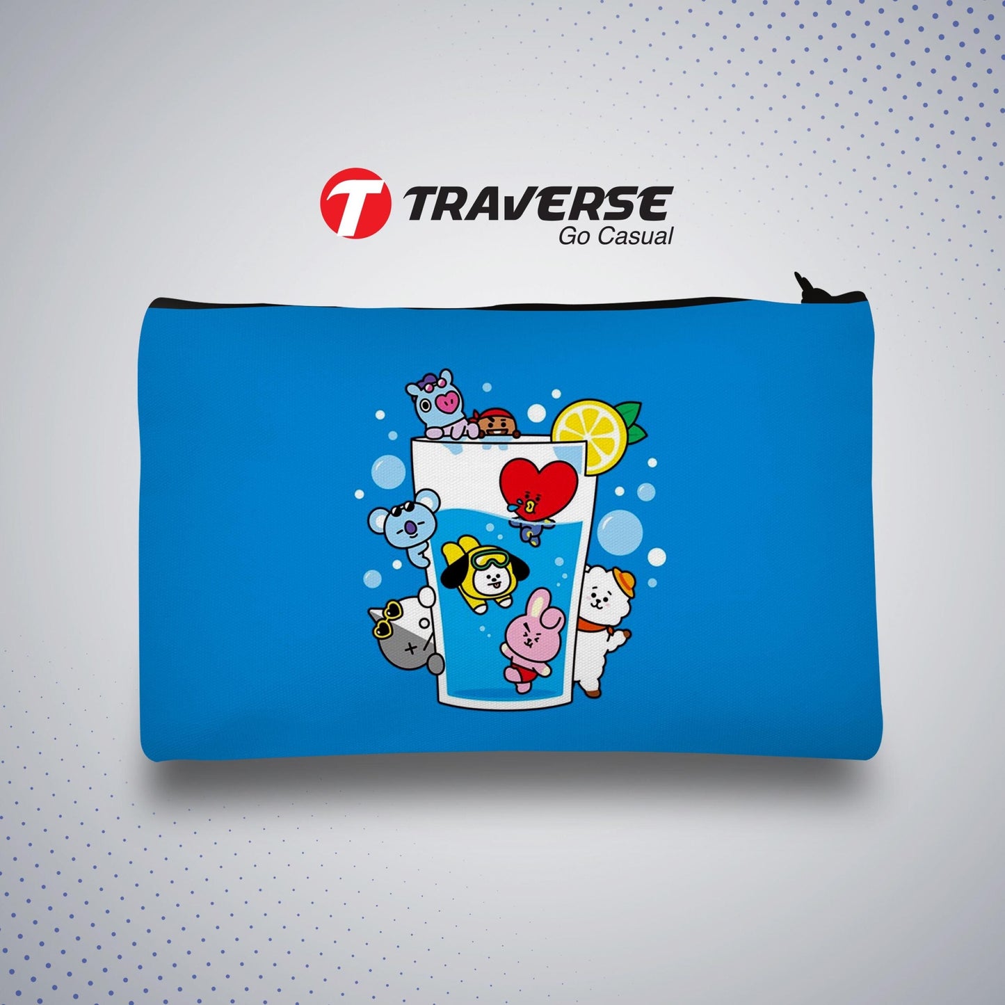 BT-21 Pencil Pouch (Digitally printed on Cloth)