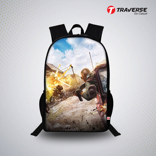 PUBG Digital Print Backpack