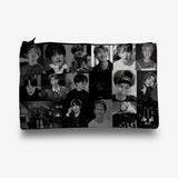 Traverse BTS (KPOP) pencil pouch for boys & girls. Digitally printed on Fabric with both sides printed