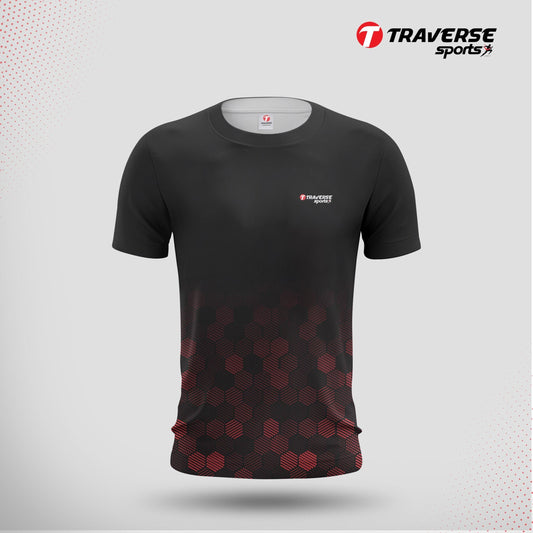 Traverse printed sports T-shirts for men