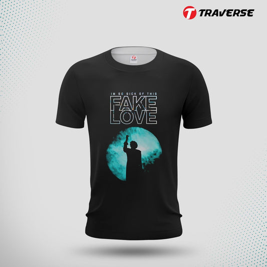 BTS Digitally Printed Fashion T-Shirt for Men by Traverse