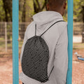 Black Drawstring Bag