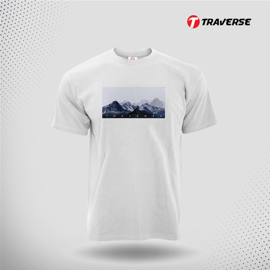 Mountain Digitally Printed Fashion T-Shirt for Men by Traverse