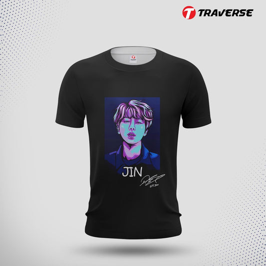 BTS Digitally Printed Fashion T-Shirt for Men by Traverse