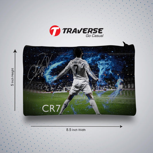 Ronaldo - Pencil Pouch (Digitally printed on Cloth)