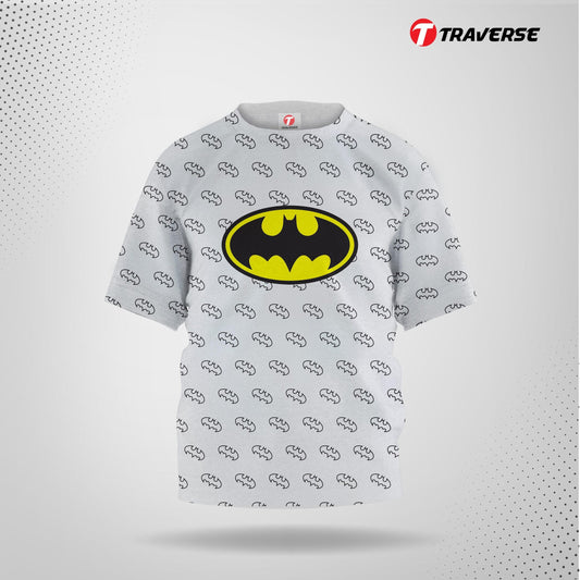 Batman Digitally Printed Fashion T-shirts for Kid's by Traverse