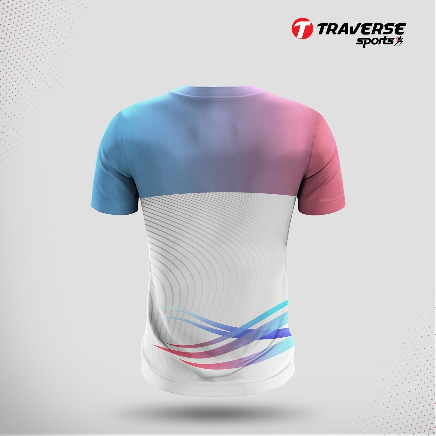 Traverse printed sports T-shirts for men