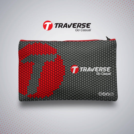 Traverse Pencil Pouch (Digitally printed on Cloth)