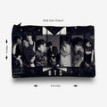 Traverse BTS (KPOP) pencil pouch for boys & girls. Digitally printed on Fabric with both sides printed