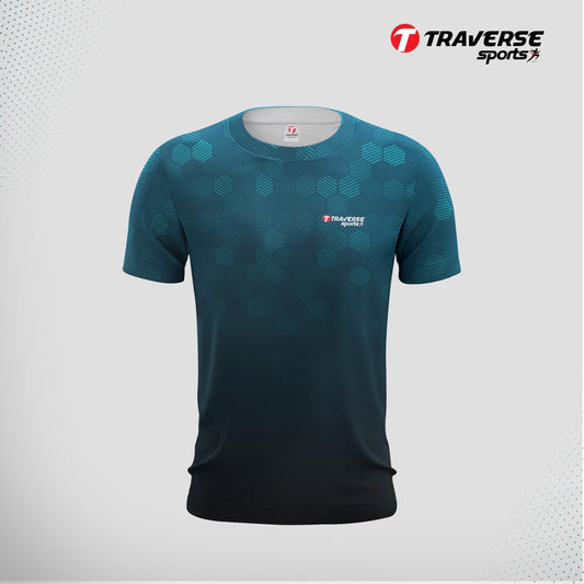 Traverse printed sports T-shirts for men