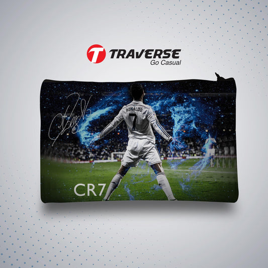 Ronaldo - Pencil Pouch (Digitally printed on Cloth)