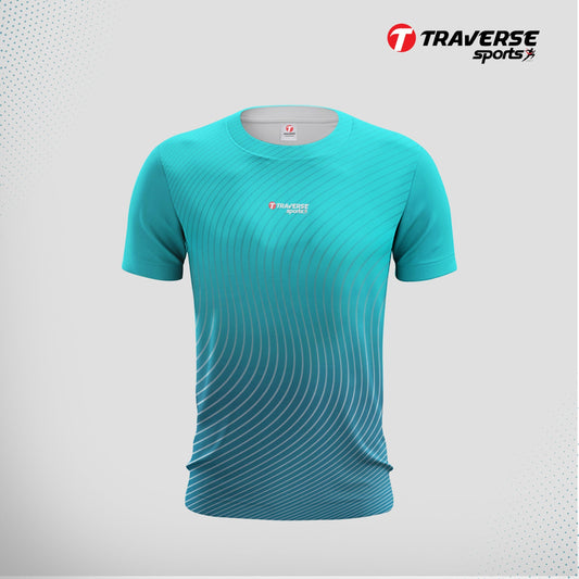 Traverse printed sports T-shirts for men
