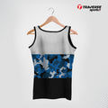 Digitally Printed Fashion Tank Top for Men by Traverse