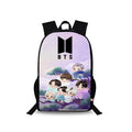 Traverse BTS / BT21 Bags For Boys & Girls. Digitally printed on Fabric with latest technology. Dual Compartment large backpack