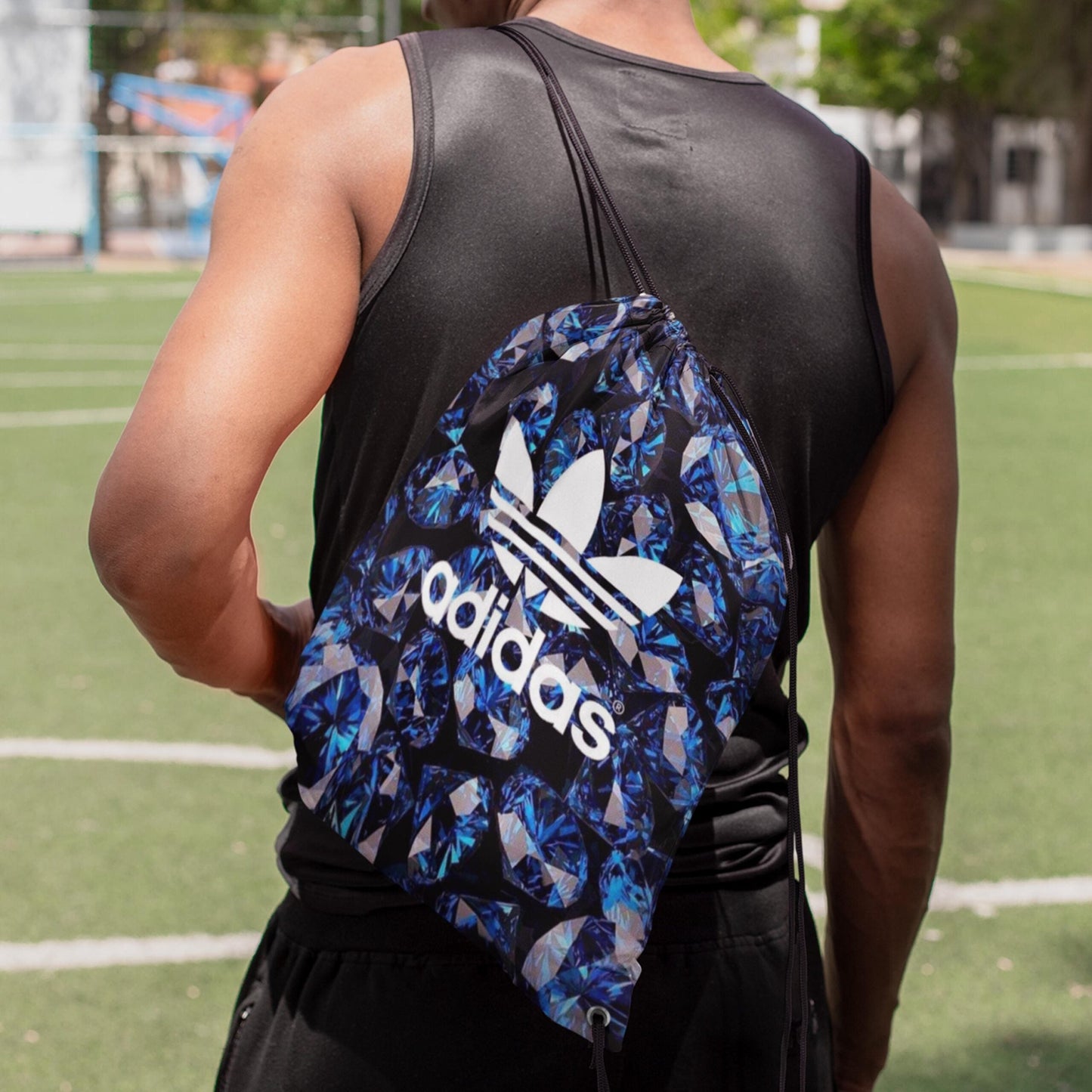 Adidas Digitally Printed Drawstring Bag