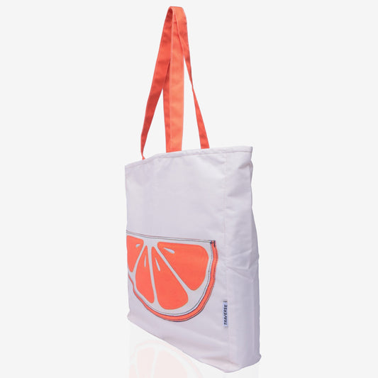 Traverse Canvas Printed Tote Bag for Women - Market Bag, Cute Tote Bag Aesthetic Purse, Handbag for Work, Book Bag, Accessories, Supplies, Office, School - 16x15 Inches