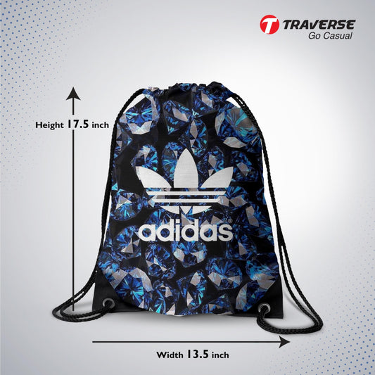 Adidas Digitally Printed Drawstring Bag