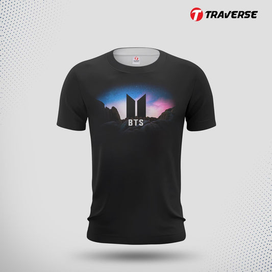 BTS Digitally Printed Fashion T-Shirt for Men by Traverse