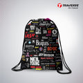 Graffiti Digitally Printed Drawstring Bag