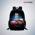Kids Bag- Cars  (Digital Printed Backpack for Class 1 to 3)