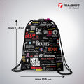 Graffiti Digitally Printed Drawstring Bag