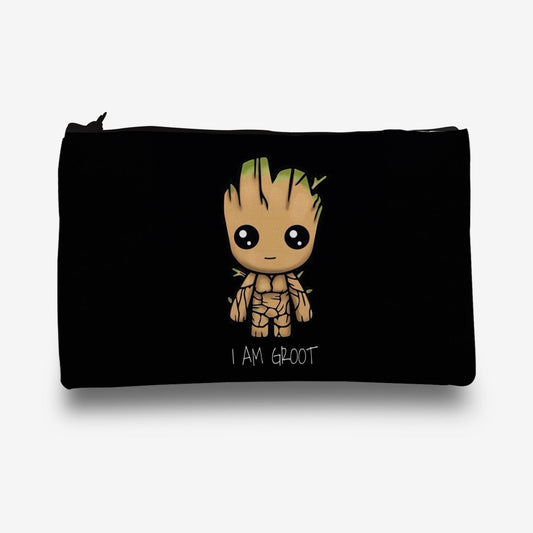 Traverse Baby Groot pencil pouch for boys & girls. Digitally printed on Fabric with both sides printed